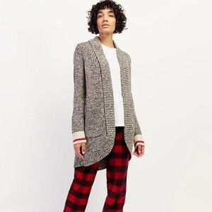 Genuine Roots Cabin Cotton Open Front Cardigan size M